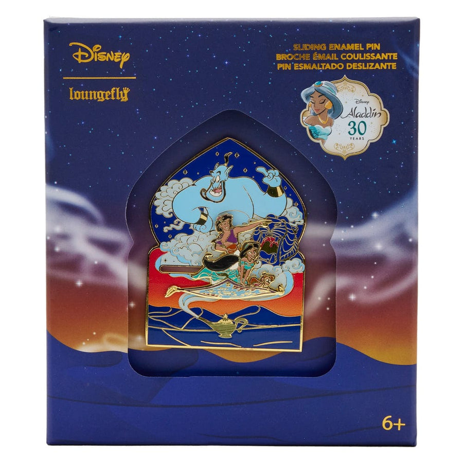 Disney Aladdin 30th Anniversary 3" Collector Box Pin